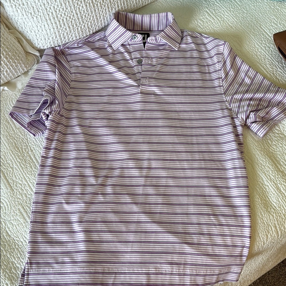 NWOT footjoy striped polo